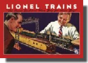 Lionel 1934 Father Son Advertisemnt Sign