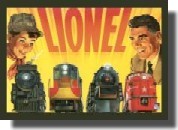 Lionel 1954 Father Son Advertisemnt Sign