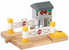 Bring the Island of Sodor to life with this Deluxe Railroad Crossing. As your little engineer moves the gates to either block or allow road traffic to pass, they hear authentic warning bells and see flashing red lights!
Signal lights flash when road gates are closed or by pressing the button. Sounds activate as the gates are closed or when button is pressed.
Bring the Island of Sodor to life with this Deluxe Railroad Crossing. As your little engineer moves the gates to either block or allow road traffic to pass, they hear authentic warning bells and see flashing red lights! Signal lights flash when road gates are closed or by pressing the button. Sounds activate as the gates are closed or when button is pressed.