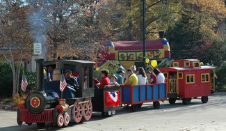 Train Days is held in the Fall and brings out enormous crowds to celebrate all things train