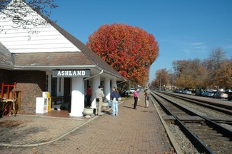 Train Town Toy & Hobby is less than a hundred yards from the Ashland train station